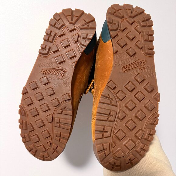 Danner Jag Womens Hiking Boots Sz 9 Distressed Brown Deep Teal Lace Up Mid Top - Picture 4 of 9